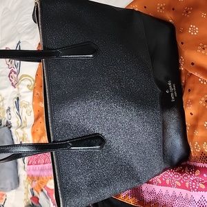Kate Spade ♠️ womens purse black sparkle large
